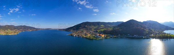 Panoramic view Tegernsee