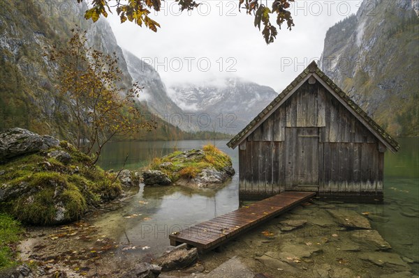 Boathouse on the Obersee