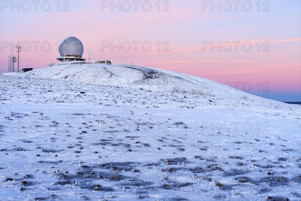 Wasserkuppe in winter