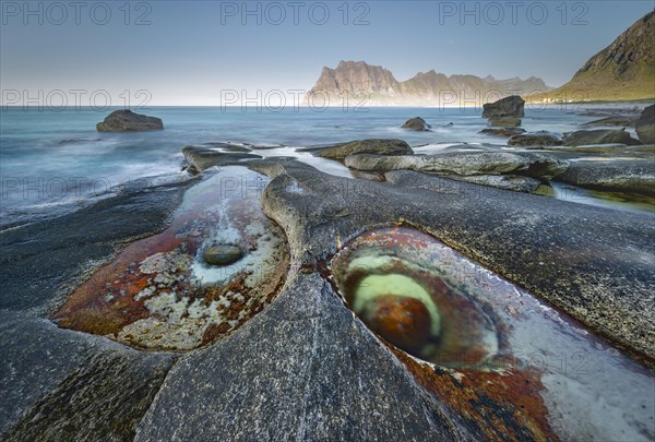 Rocks on the beach