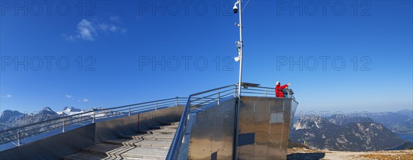 Viewpoint World Heritage spiral at the Krippenstein