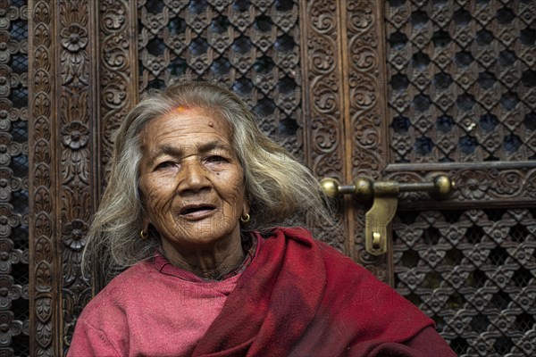 Portrait of an older woman