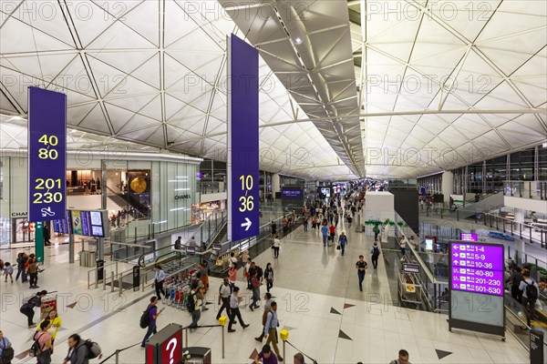 Terminal of Hong Kong Chek Lap Kok Airport