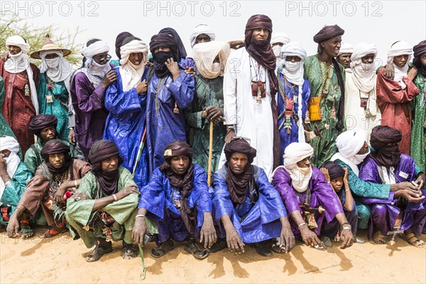 Spectators at the Gerewol festival