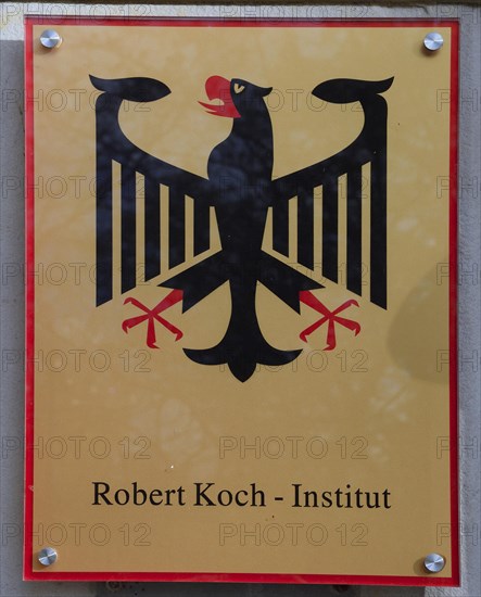 Sign of the Robert Koch Institute