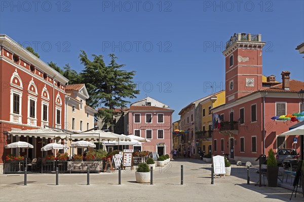 Village centre with town hall