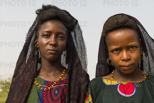 Young girls at the Gerewol festival