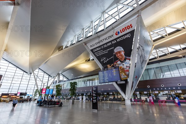 Terminal of Gdansk Airport Gdansk Lech Walesa Airport