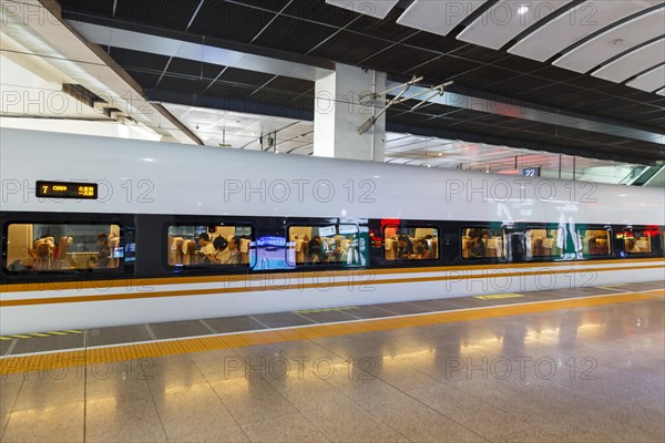 Train Fuxing High Speed Train High Speed Train HGV Beijing Beijing South Railway Station