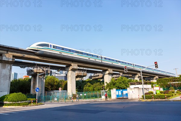 Shanghai Transrapid Maglev Shanghai Maglev Shanghai Maglev Train Traffic Train Station Station