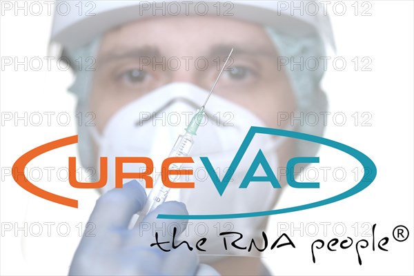 Symbol image Corona vaccine of the company CUREVAC