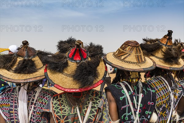 Traditional dressed Peul men