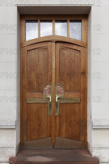 Entrance door to the Nietzsche Archive