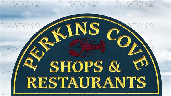 Sign Perkins Cove