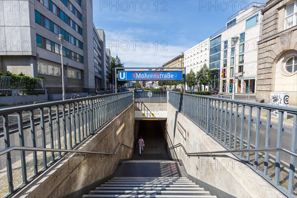 Mohrenstrasse Berlin subway Metro subway station Station U Bahn