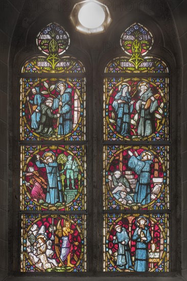 Stained glass window