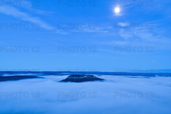 Fog in the Elbe valley