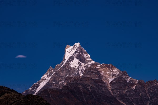 Machapuchare in the evening light