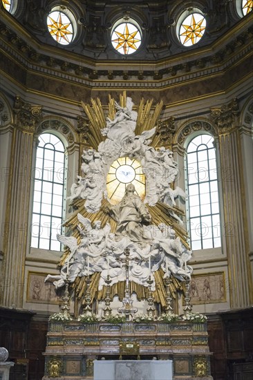 Main altar of the Naples cathedral