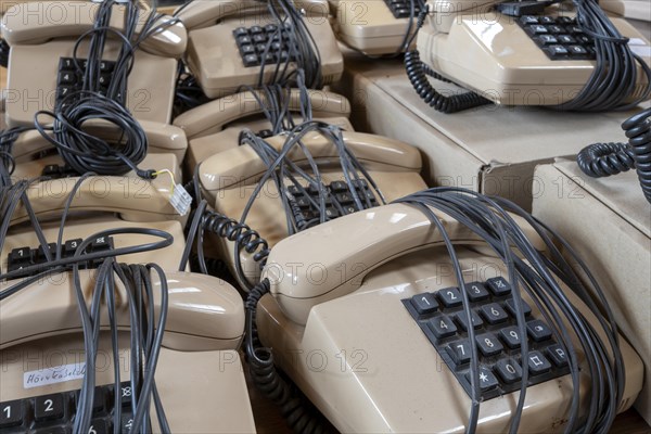 Old telephones