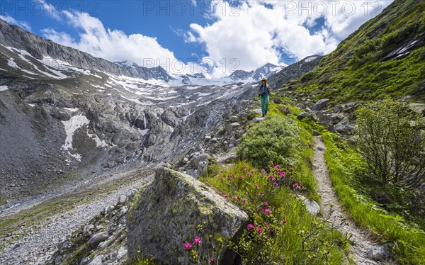 Moraine landscape