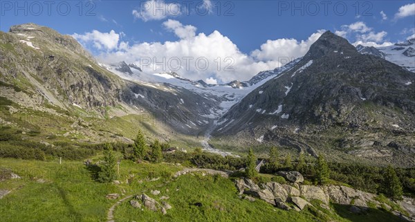 Mountains on the Berliner Hoehenweg