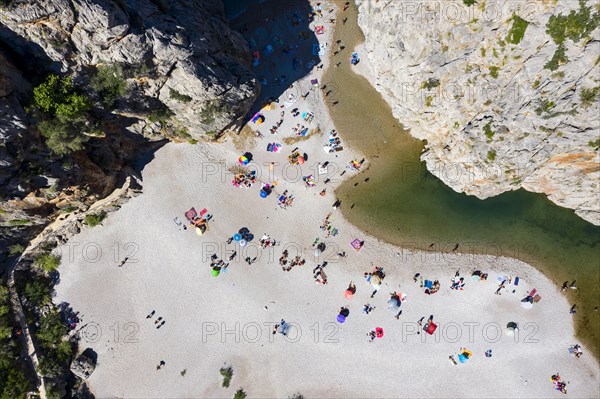 Aerial view Sa Calobra