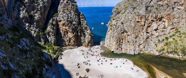 Aerial view Sa Calobra