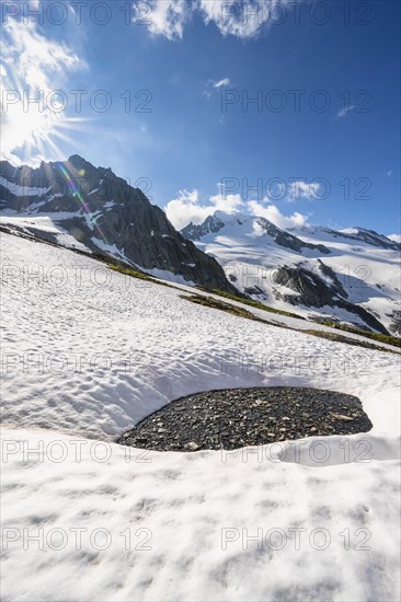 Snow field