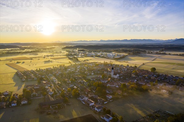 Sunrise over Gelting