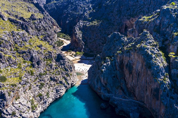 Aerial view Sa Calobra