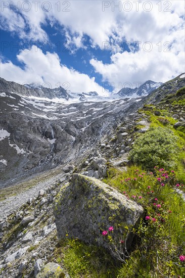 Moraine landscape