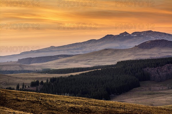 View on Massif of Sancy