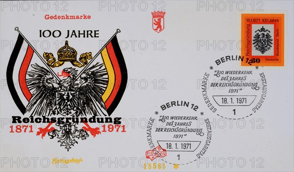 First day cover of the German Federal Post Office