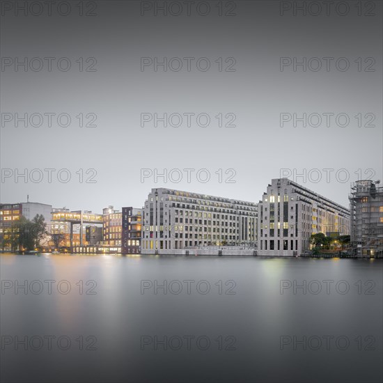 The Curvry Campus on the Spree in Berlin Kreuzberg