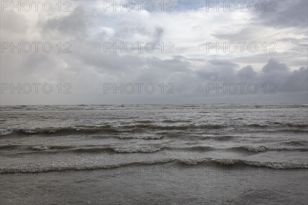 Beach from Cox's Bazaar to monsoon rain