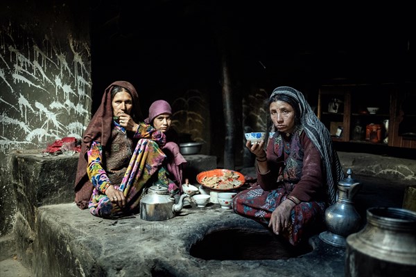 Two woman and a girl