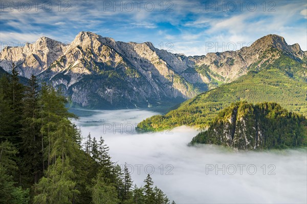 Almsee im Nebel