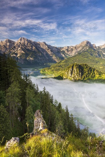 Almsee im Nebel