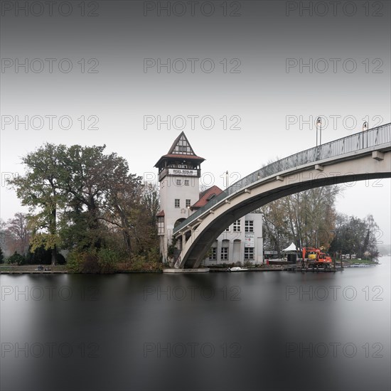 The Abbey Bridge connects Berlin Treptow Koepenick over the Spree with the Isle of Youth