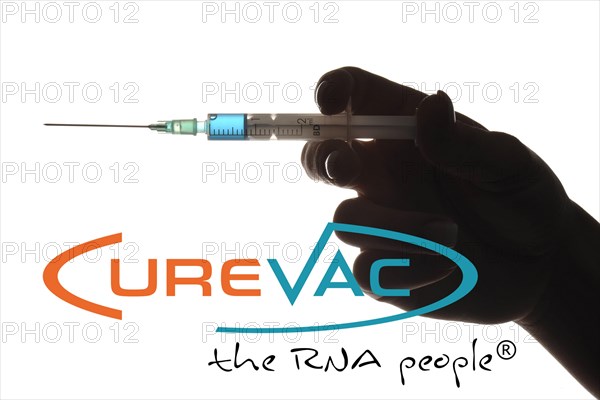 Symbol image Corona vaccine of the company CUREVAC