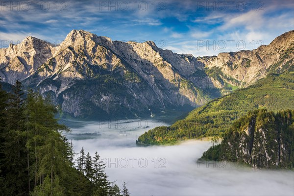 Almsee im Nebel