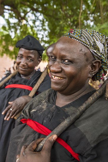 Woman at a Voodoo ceremony in Dogondoutchi