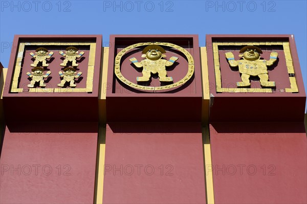 Ornaments at the Museum Tumbas Reales or Museum of Sipan