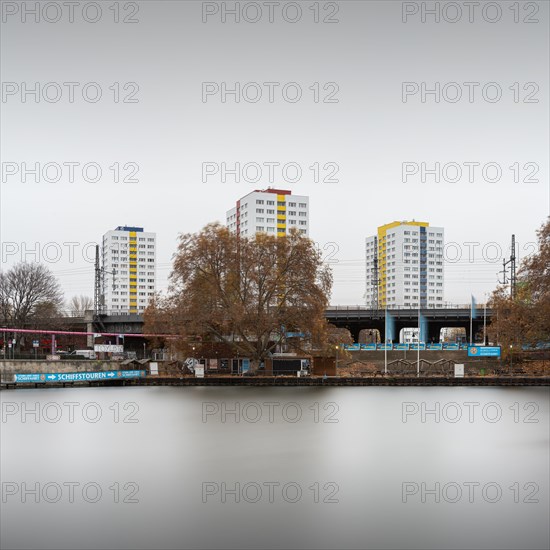 Residential high-rise buildings at Jannowitzbruecke