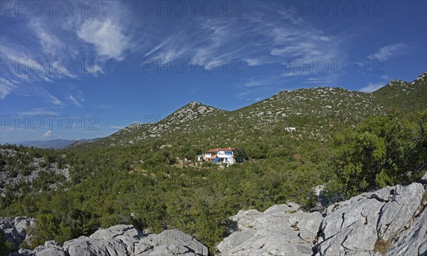 Lonely situated house near Sv. Juraj