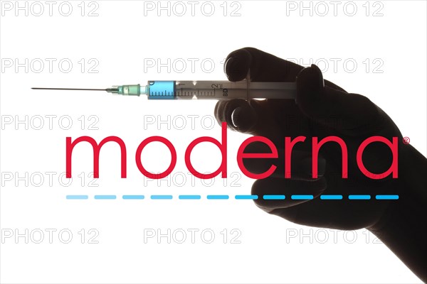 Symbol image Corona vaccine from MODERNA