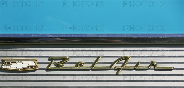 Lettering oldtimer Chevrolet Bel Air