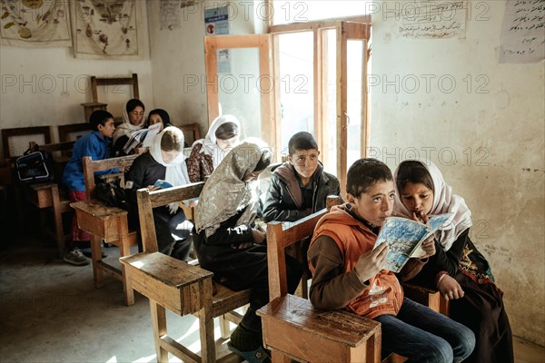 Children in a classroom