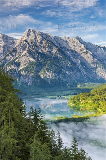 Almsee im Nebel